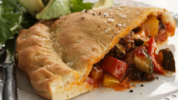 Calzone aux légumes grillés