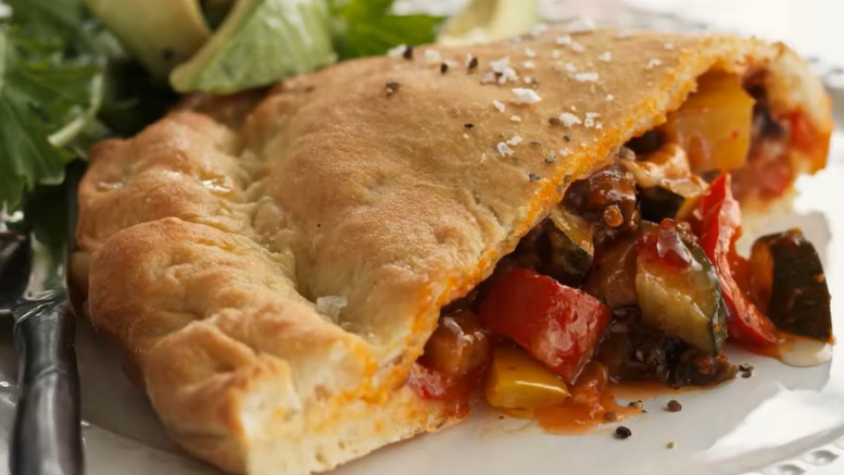Calzone aux légumes grillés