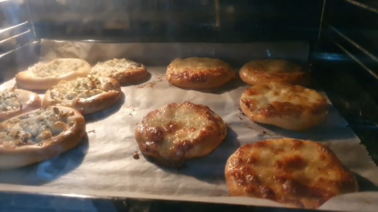 Mini pizza 4 fromage