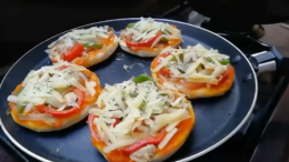 Mini pizza marocaine