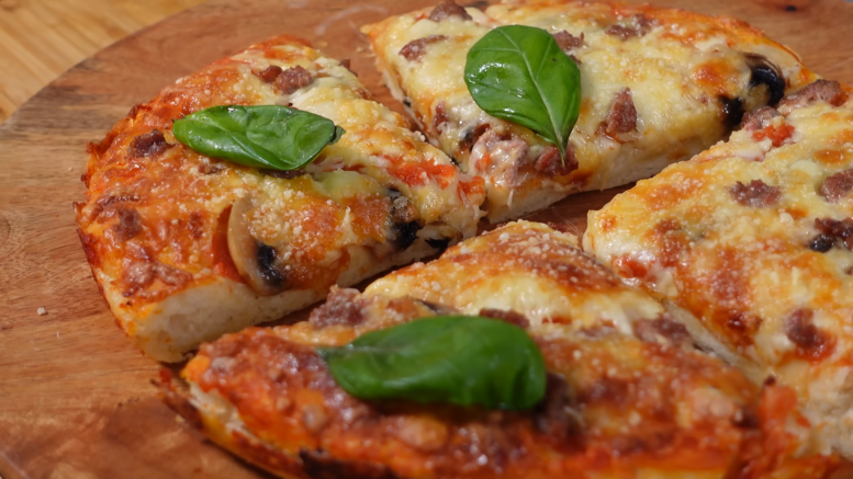 Pate a pizza grosse croute