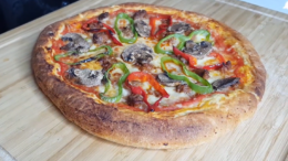 Pate americaine pizza